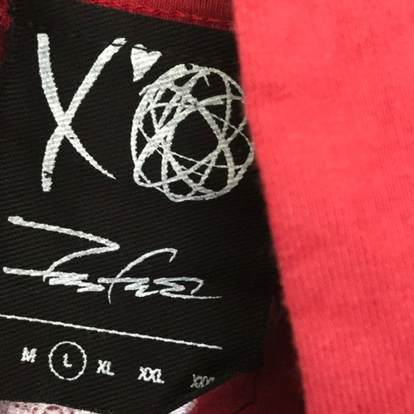 Weeknd XO FUTURA Starboy Hoodie Red (LA EXCLUSIVE) - Picture 5 of 5